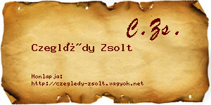 Czeglédy Zsolt névjegykártya