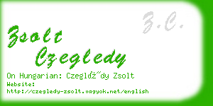 zsolt czegledy business card